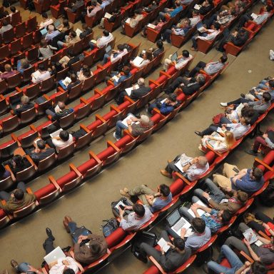 event venue, auditorium, meeting, forum, conference, listener, audience, public, people, sit, watching